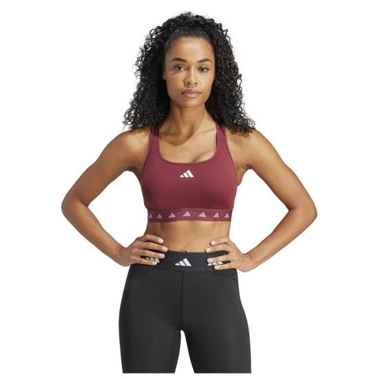 Adidas Γυναικείο μπουστάκι Power React Medium-Support Techfit